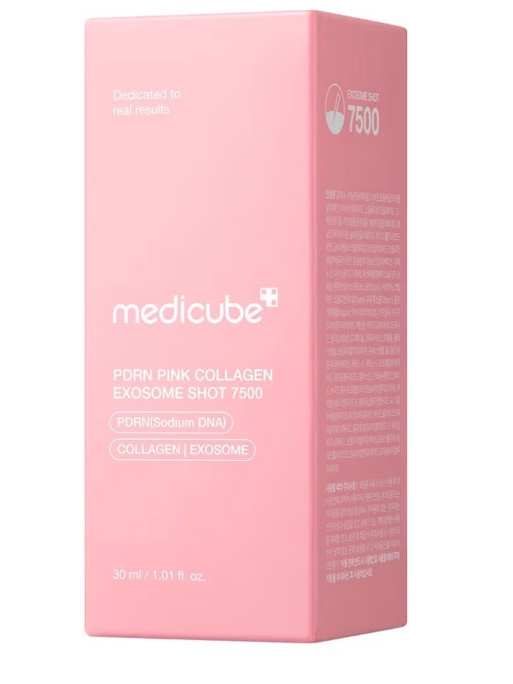 medicube - Exosome Shot PDRN Pink Collagen 7,500 PPM Spicule Facial Serum - NEW